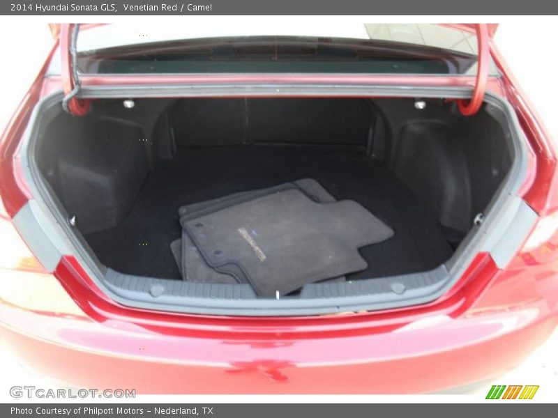 Venetian Red / Camel 2014 Hyundai Sonata GLS