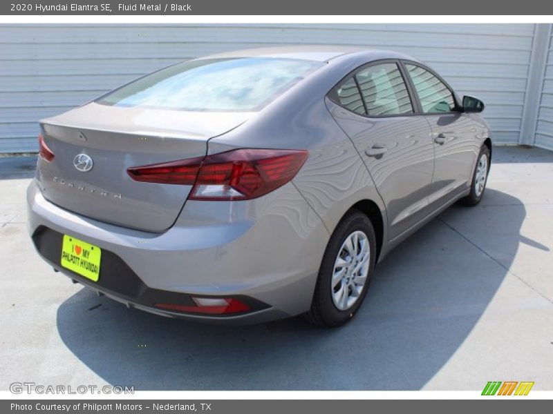 Fluid Metal / Black 2020 Hyundai Elantra SE