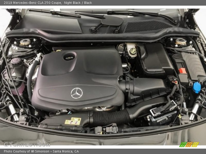 Night Black / Black 2019 Mercedes-Benz CLA 250 Coupe