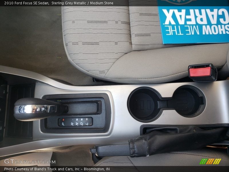 Sterling Grey Metallic / Medium Stone 2010 Ford Focus SE Sedan