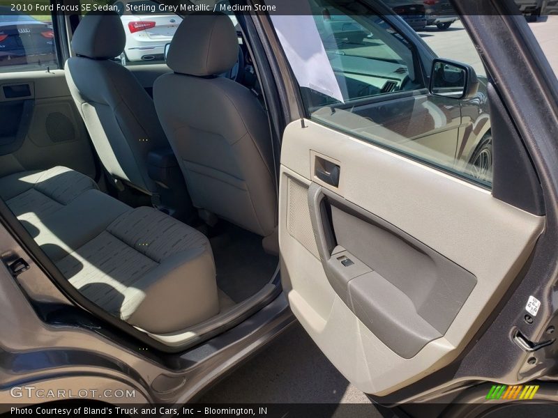 Sterling Grey Metallic / Medium Stone 2010 Ford Focus SE Sedan