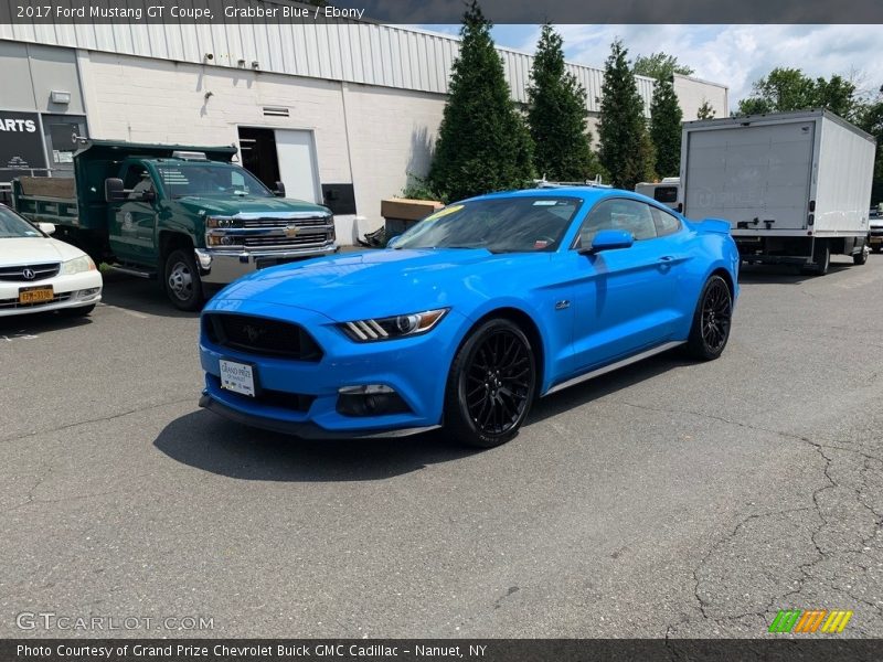Grabber Blue / Ebony 2017 Ford Mustang GT Coupe