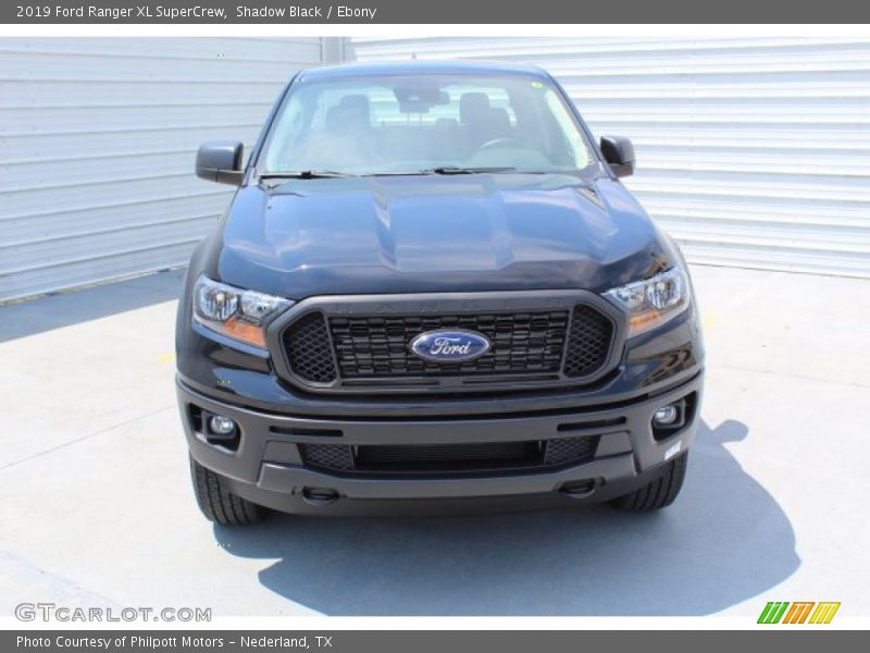 Shadow Black / Ebony 2019 Ford Ranger XL SuperCrew