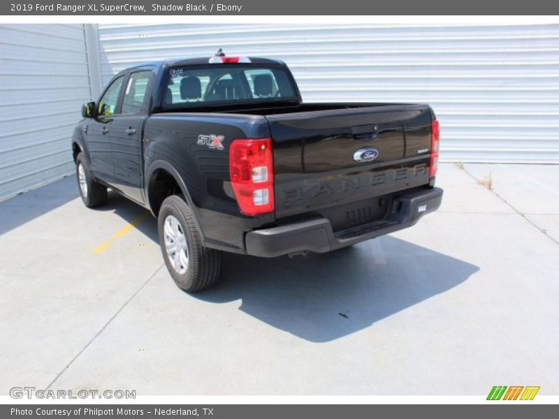 Shadow Black / Ebony 2019 Ford Ranger XL SuperCrew