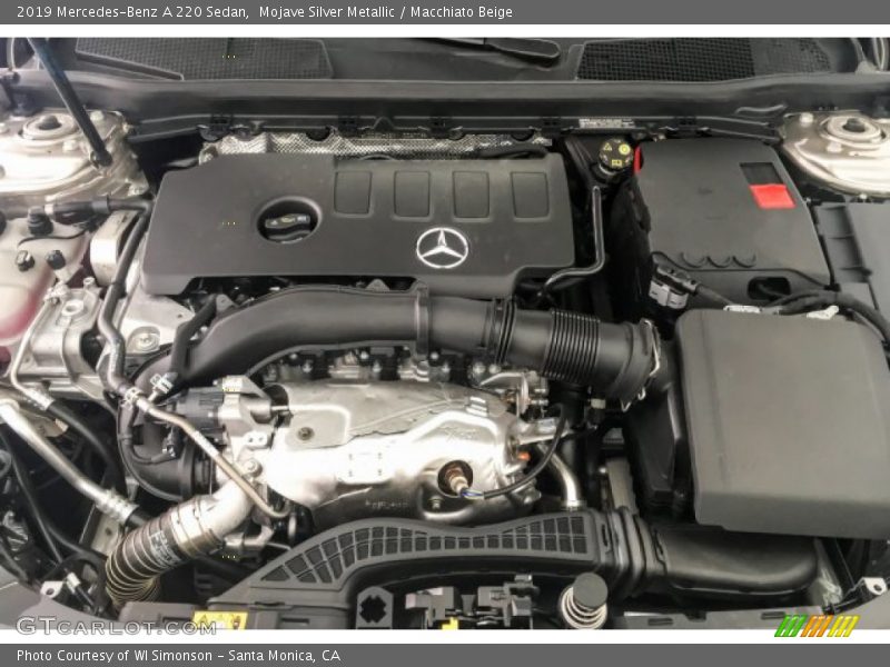 Mojave Silver Metallic / Macchiato Beige 2019 Mercedes-Benz A 220 Sedan