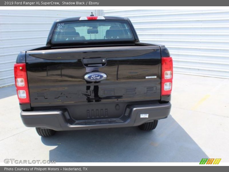 Shadow Black / Ebony 2019 Ford Ranger XL SuperCrew