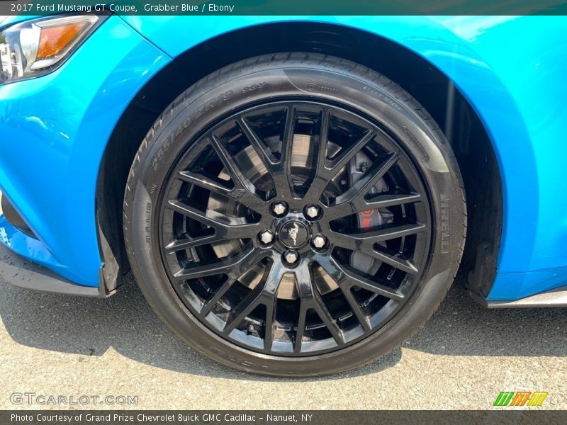 Grabber Blue / Ebony 2017 Ford Mustang GT Coupe