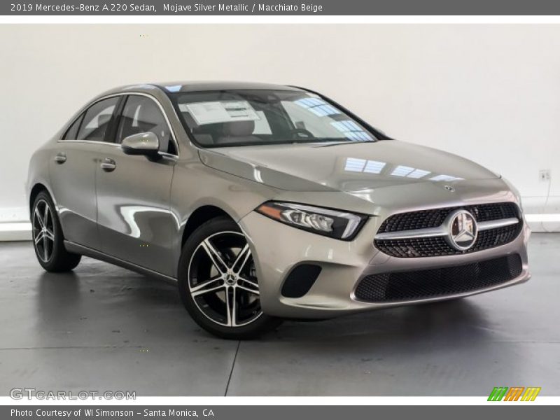 Mojave Silver Metallic / Macchiato Beige 2019 Mercedes-Benz A 220 Sedan