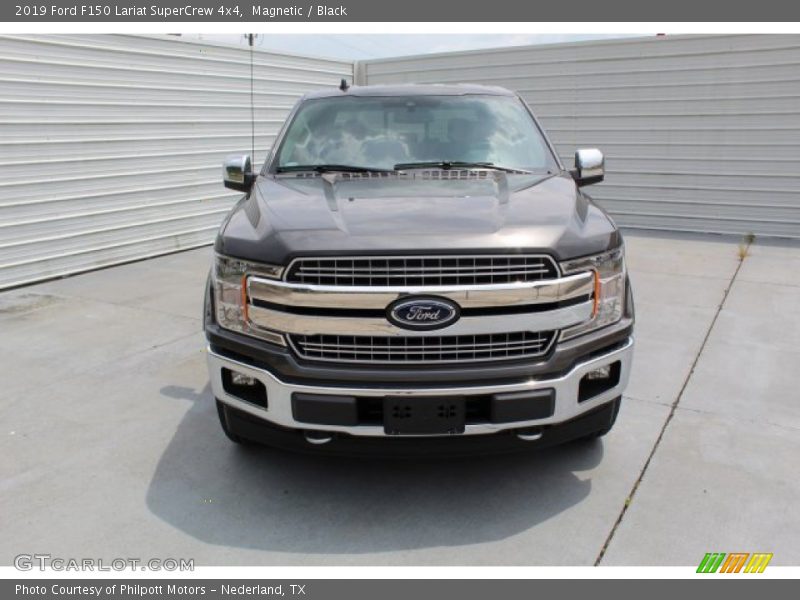 Magnetic / Black 2019 Ford F150 Lariat SuperCrew 4x4