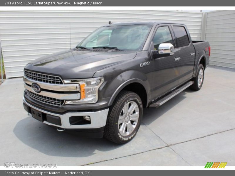 Magnetic / Black 2019 Ford F150 Lariat SuperCrew 4x4