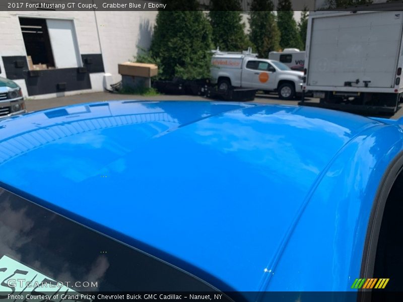Grabber Blue / Ebony 2017 Ford Mustang GT Coupe