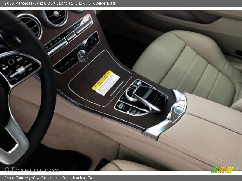 Black / Silk Beige/Black 2019 Mercedes-Benz C 300 Cabriolet