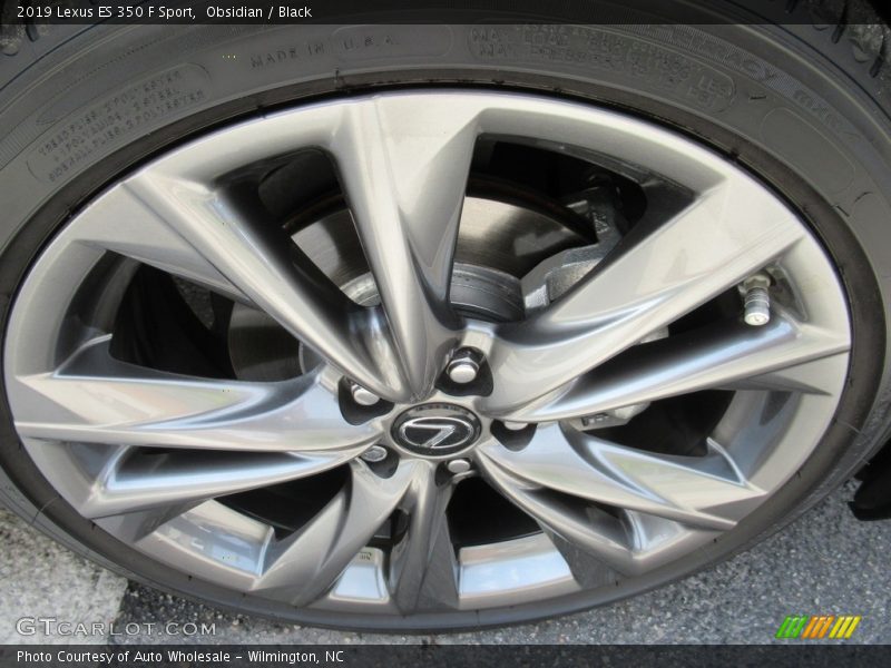 Obsidian / Black 2019 Lexus ES 350 F Sport