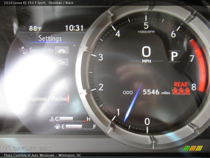 Obsidian / Black 2019 Lexus ES 350 F Sport