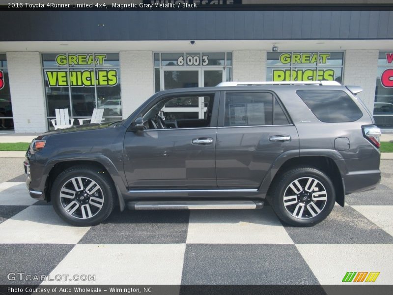 Magnetic Gray Metallic / Black 2016 Toyota 4Runner Limited 4x4