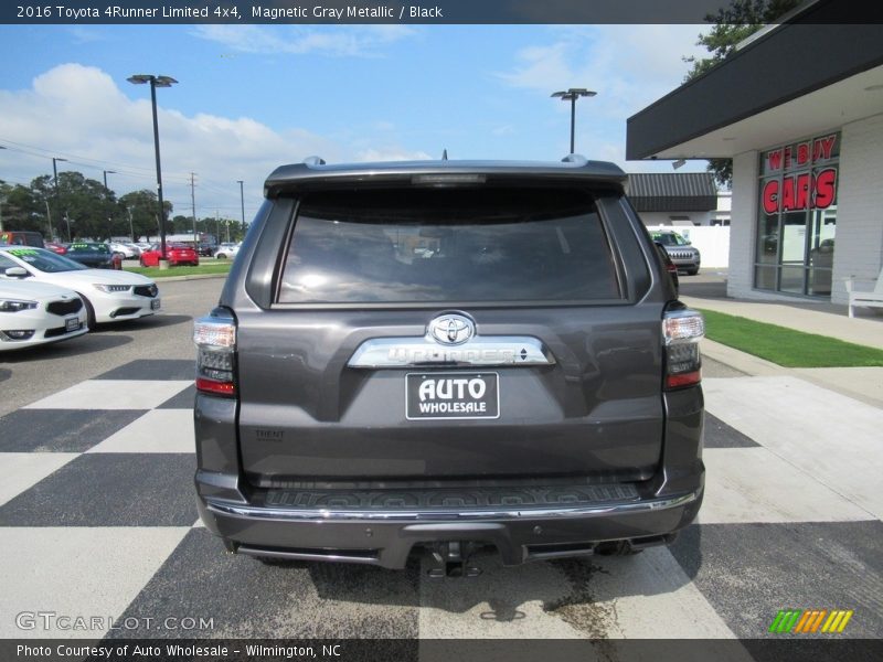 Magnetic Gray Metallic / Black 2016 Toyota 4Runner Limited 4x4