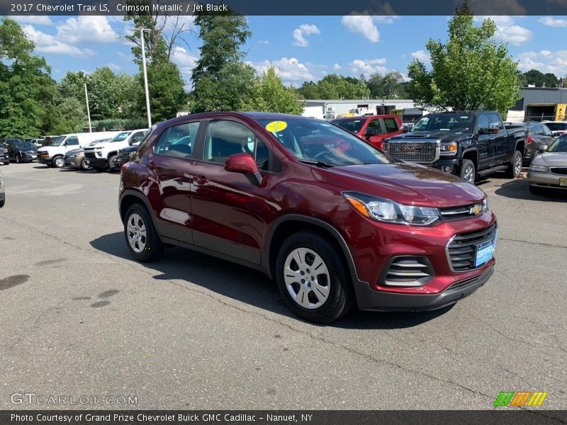 Crimson Metallic / Jet Black 2017 Chevrolet Trax LS