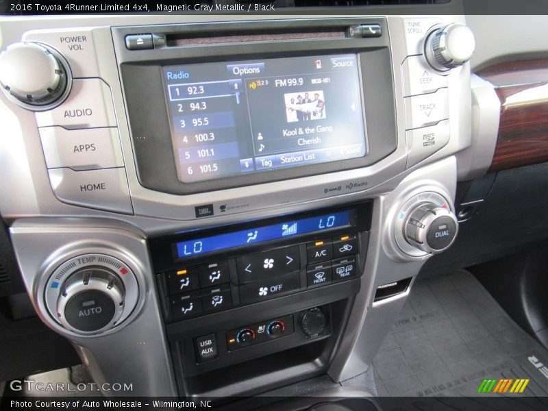 Magnetic Gray Metallic / Black 2016 Toyota 4Runner Limited 4x4