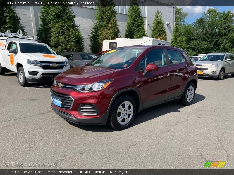 Crimson Metallic / Jet Black 2017 Chevrolet Trax LS