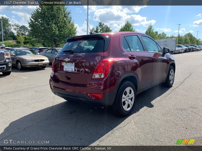Crimson Metallic / Jet Black 2017 Chevrolet Trax LS