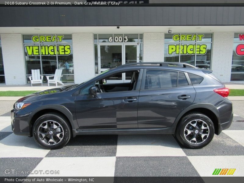 Dark Gray Metallic / Gray 2018 Subaru Crosstrek 2.0i Premium