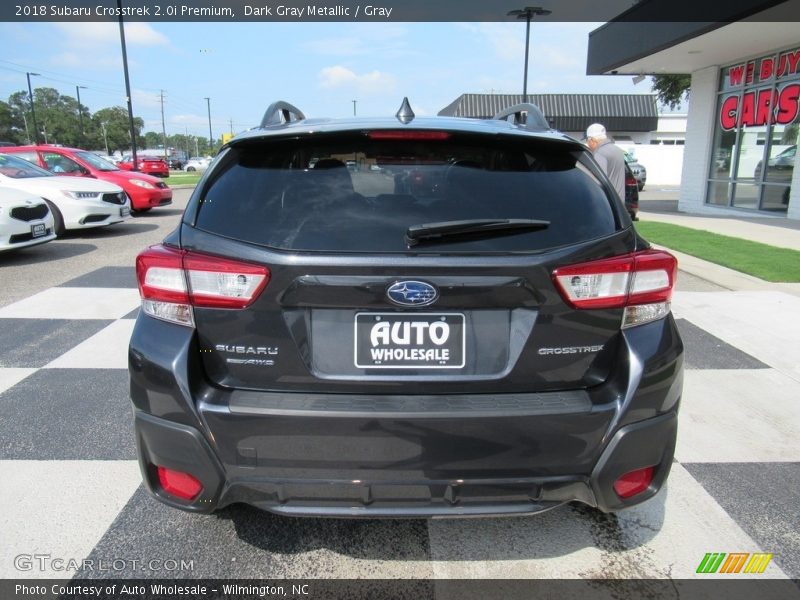 Dark Gray Metallic / Gray 2018 Subaru Crosstrek 2.0i Premium
