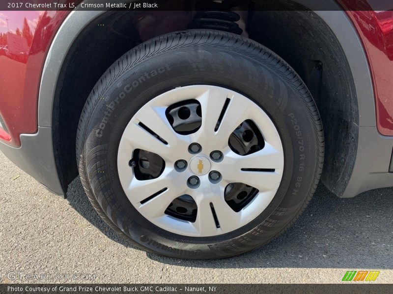 Crimson Metallic / Jet Black 2017 Chevrolet Trax LS