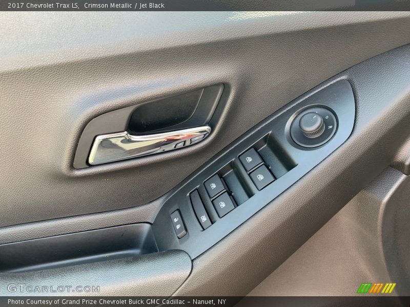 Crimson Metallic / Jet Black 2017 Chevrolet Trax LS