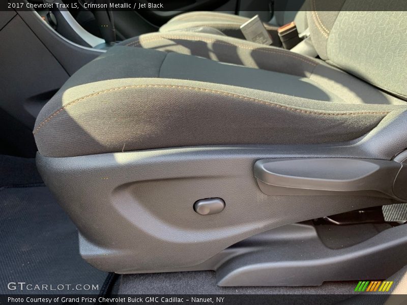 Crimson Metallic / Jet Black 2017 Chevrolet Trax LS