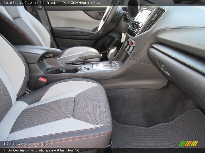 Dark Gray Metallic / Gray 2018 Subaru Crosstrek 2.0i Premium