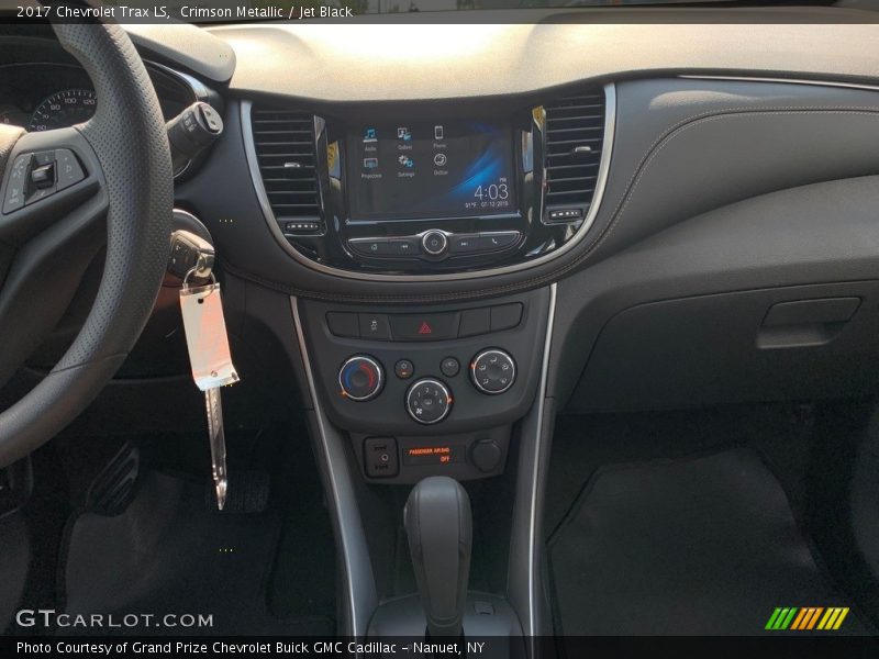 Crimson Metallic / Jet Black 2017 Chevrolet Trax LS