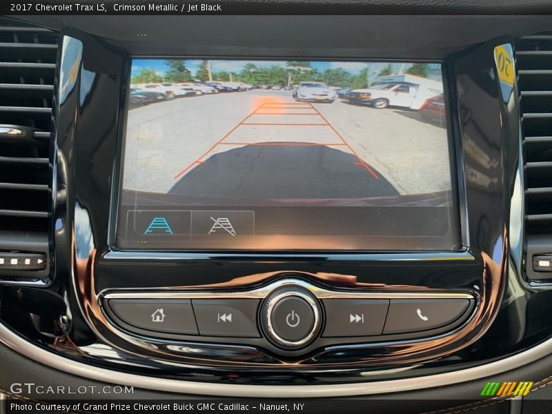 Crimson Metallic / Jet Black 2017 Chevrolet Trax LS