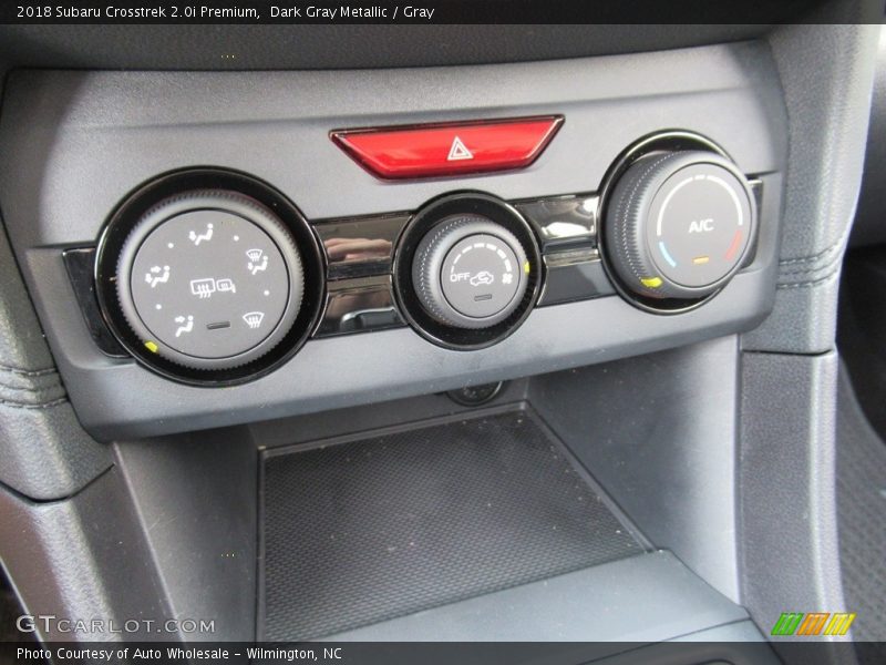 Dark Gray Metallic / Gray 2018 Subaru Crosstrek 2.0i Premium