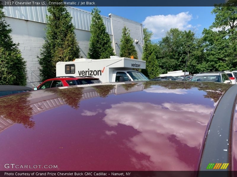 Crimson Metallic / Jet Black 2017 Chevrolet Trax LS
