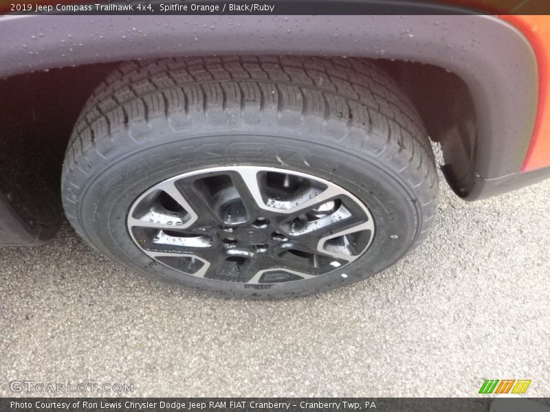 Spitfire Orange / Black/Ruby 2019 Jeep Compass Trailhawk 4x4