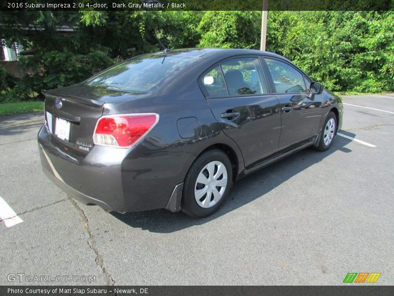 Dark Gray Metallic / Black 2016 Subaru Impreza 2.0i 4-door