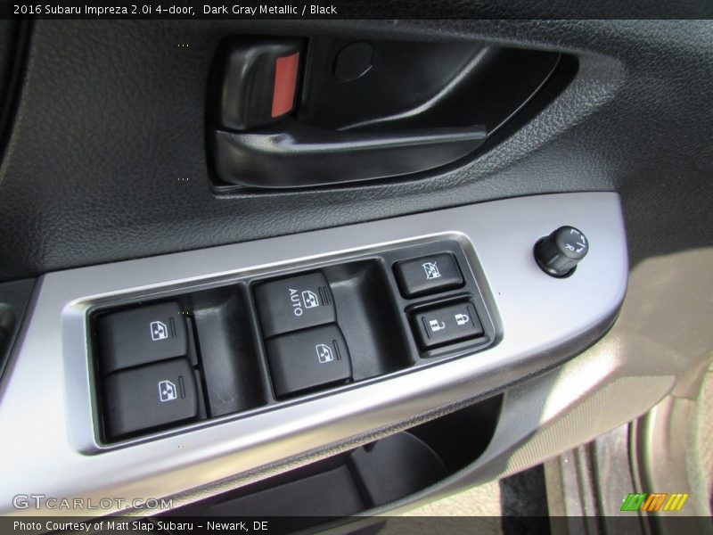 Dark Gray Metallic / Black 2016 Subaru Impreza 2.0i 4-door