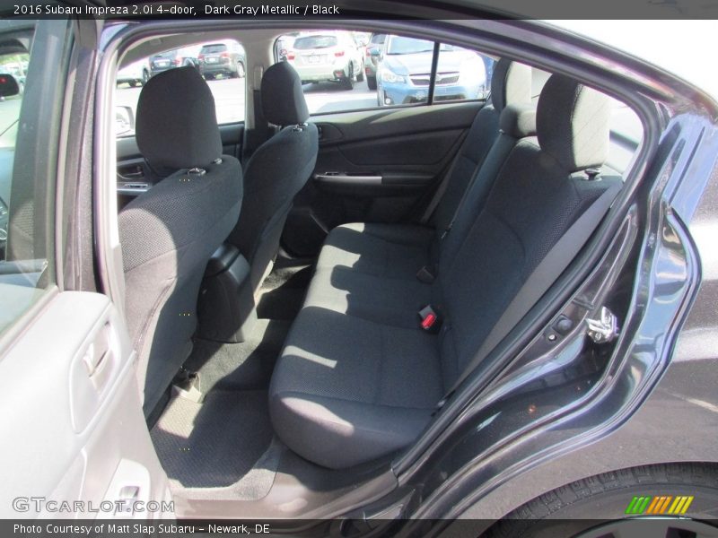 Dark Gray Metallic / Black 2016 Subaru Impreza 2.0i 4-door