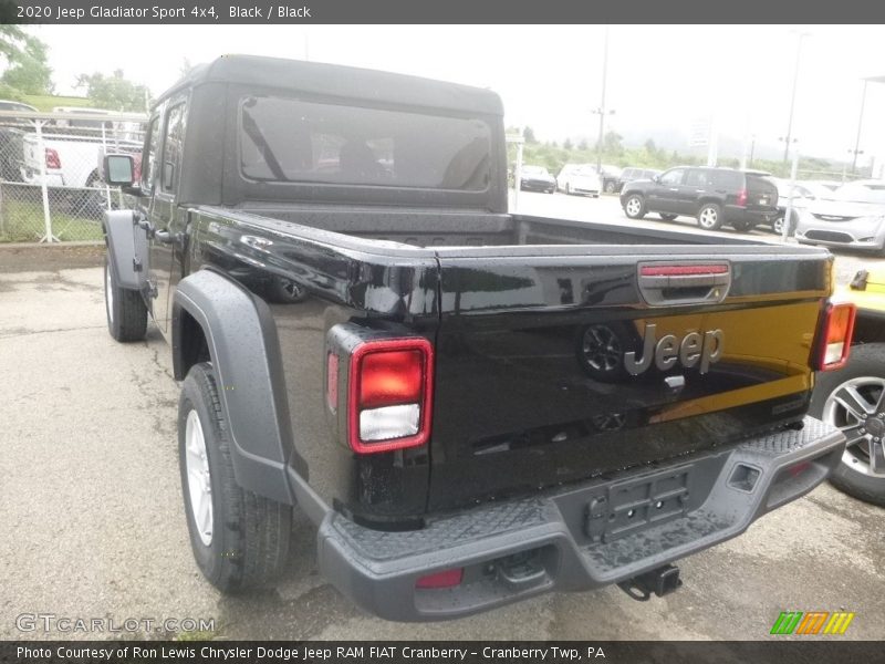 Black / Black 2020 Jeep Gladiator Sport 4x4