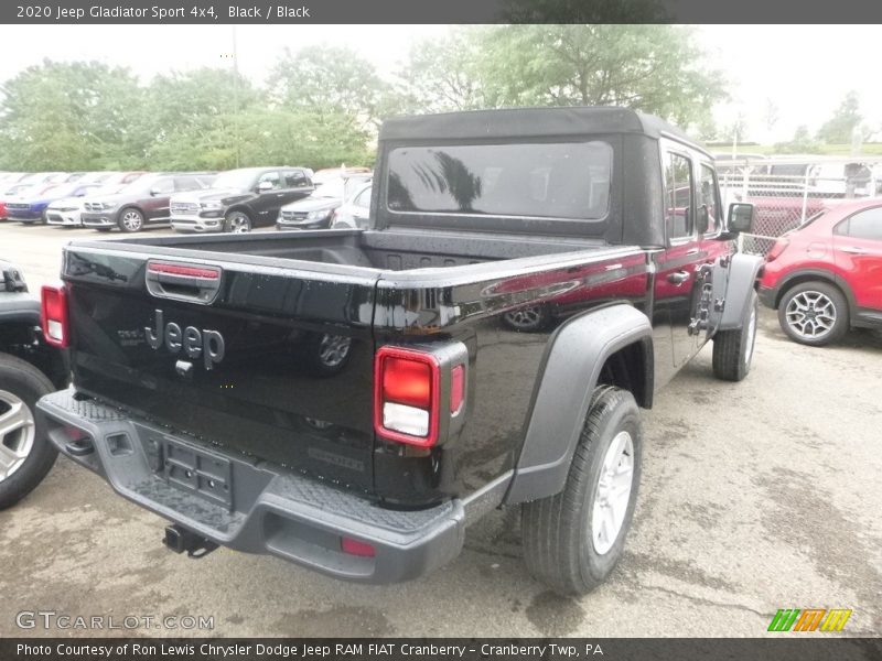 Black / Black 2020 Jeep Gladiator Sport 4x4