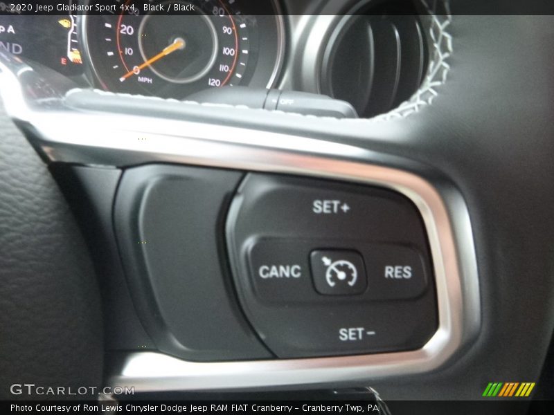 Black / Black 2020 Jeep Gladiator Sport 4x4