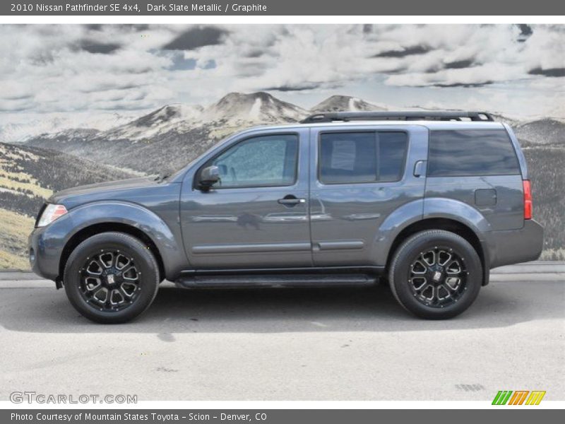 Dark Slate Metallic / Graphite 2010 Nissan Pathfinder SE 4x4