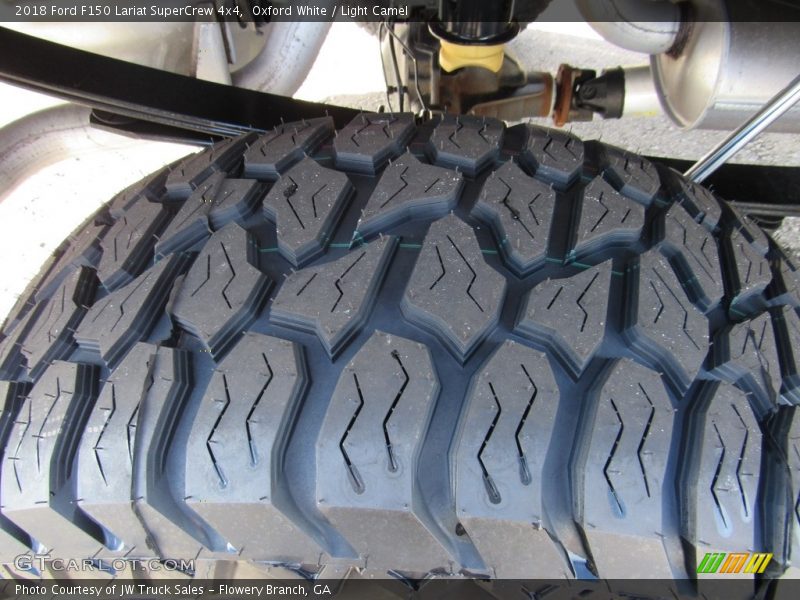 Oxford White / Light Camel 2018 Ford F150 Lariat SuperCrew 4x4