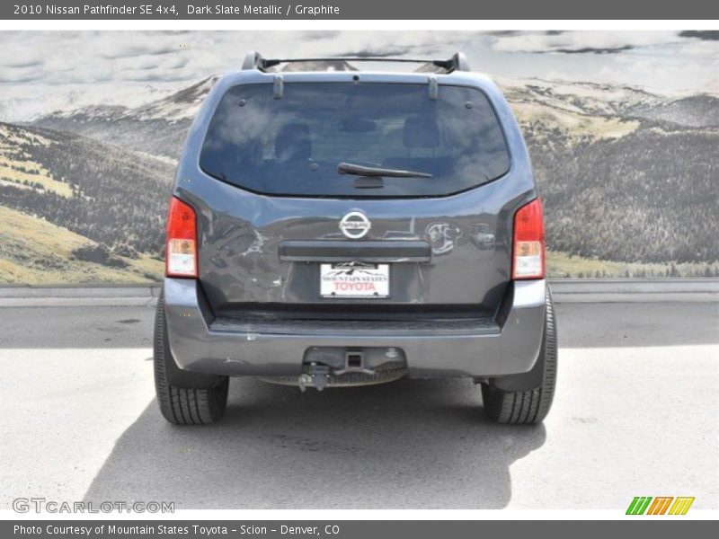 Dark Slate Metallic / Graphite 2010 Nissan Pathfinder SE 4x4