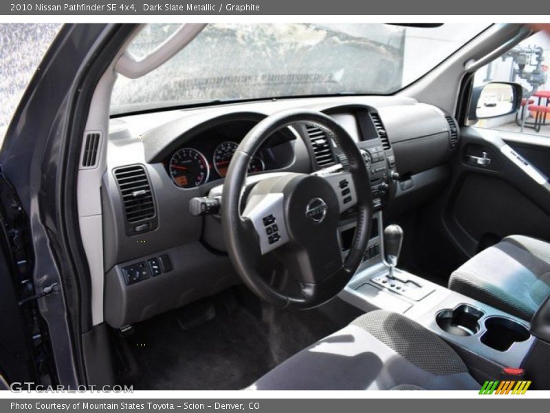 Dark Slate Metallic / Graphite 2010 Nissan Pathfinder SE 4x4