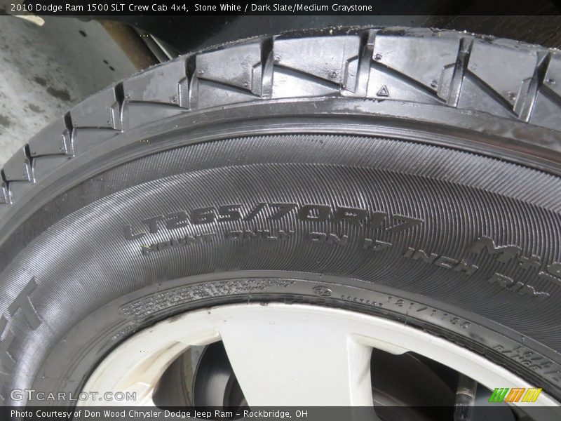 Stone White / Dark Slate/Medium Graystone 2010 Dodge Ram 1500 SLT Crew Cab 4x4