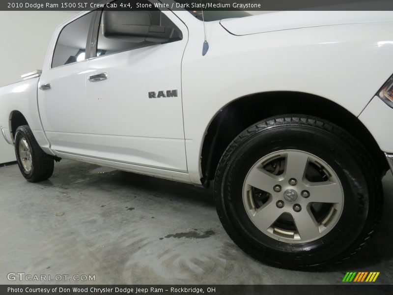 Stone White / Dark Slate/Medium Graystone 2010 Dodge Ram 1500 SLT Crew Cab 4x4