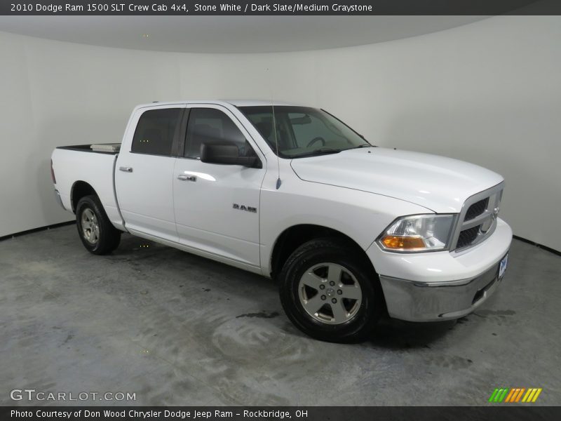 Stone White / Dark Slate/Medium Graystone 2010 Dodge Ram 1500 SLT Crew Cab 4x4