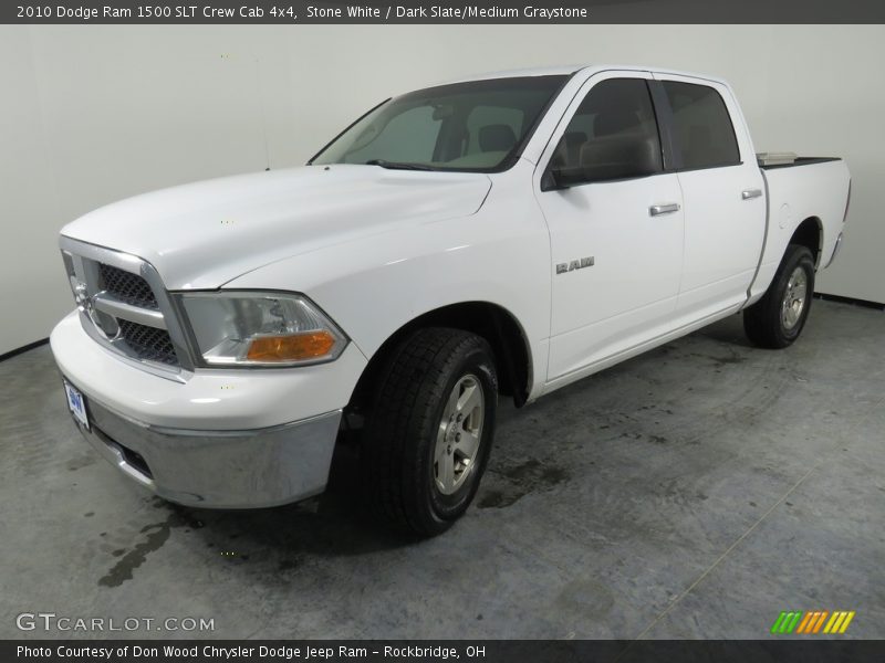 Stone White / Dark Slate/Medium Graystone 2010 Dodge Ram 1500 SLT Crew Cab 4x4