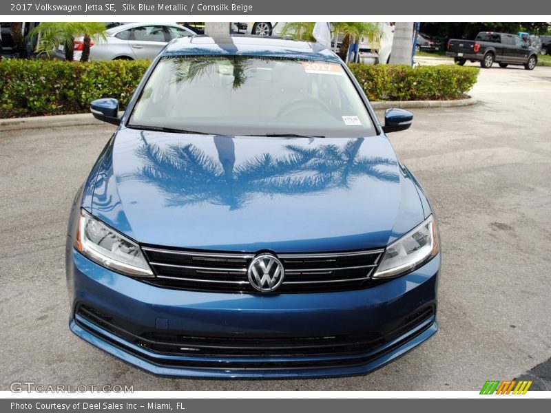 Silk Blue Metallic / Cornsilk Beige 2017 Volkswagen Jetta SE